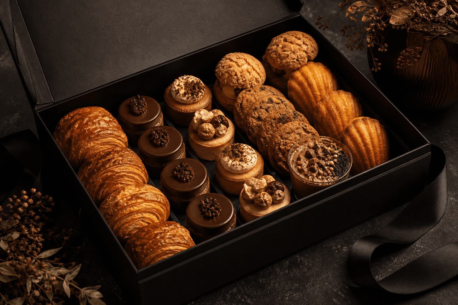 Curated pastry box